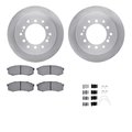 Dynamic Friction Co 6512-76695, Rotors with 5000 Advanced Brake Pads includes Hardware 6512-76695